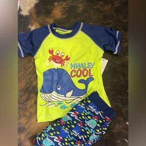 Whale and Crab swim set